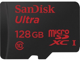 71% off Sandisk Ultra Plus 128GB microSDXC Memory Card