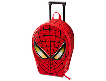49% off Spider-Man Rolling Kids Luggage