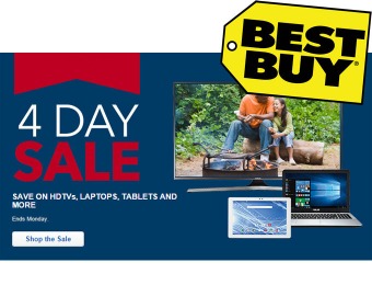 Best Buy 4-Day President's Day Sale - HDTVs, Laptops, Tablets & More
