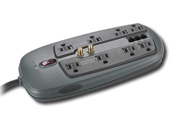 60% off Dynex 8-Outlet PC Home/Office Surge Protector
