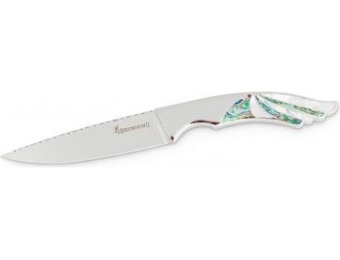 48% off Browning Mother-of-Pearl and Abalone Inlay Steak Knife Set