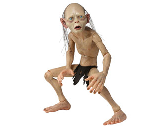 50% off NECA Lord of The Rings Smeagol Action Figure, 1/4 Scale