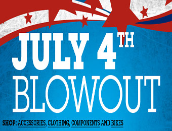 July 4th Blowout Sale at Performance Bicycle