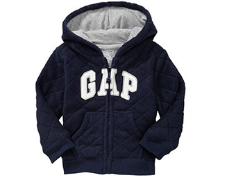 57% off Gap Logo Quilted Hoodies