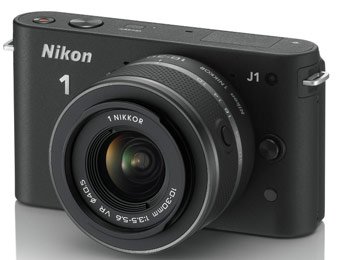 $450 off Nikon J1 10.1 Megapixel Camera with 10mm - 30mm Lens