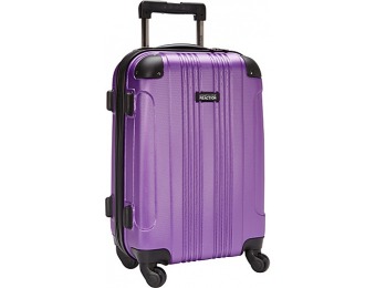 54% off Kenneth Cole Reaction 20" Molded Upright Spinner Luggage