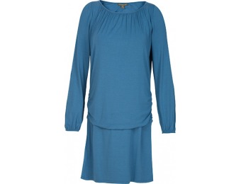 82% off Tommy Bahama Womens Tambour Cold-Shoulder Dress, Blue