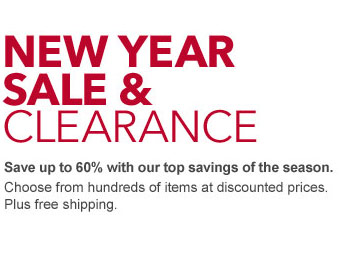 New Year Clearance Sale - Up to 60% Off!