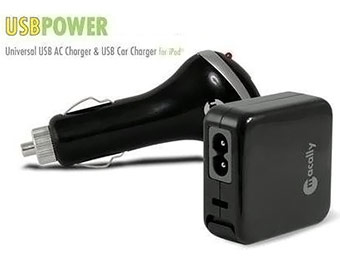 Macally Universal USB AC/Car Charger, Free after $14.99 rebate