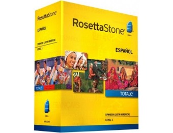 64% off Rosetta Stone Spanish (Latin America) - Level 1