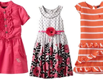 70% off Must-Have Girls' Dresses (Calvin Klein, Disney, Little Ella, etc.)