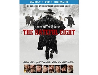 50% off The Hateful Eight (Blu-ray + DVD + Digital HD)