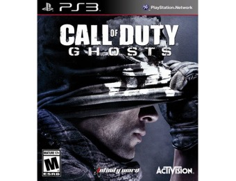 73% off Call Of Duty: Ghosts - Playstation 3