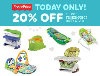 20% off Select Fisher-Price Baby Items