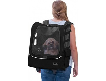 $75 off Pet Gear Rolling Backpack Carrier for Cats and Dogs
