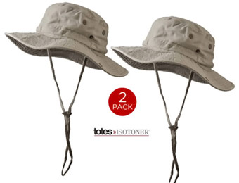 78% off Totes-Isotoner Khaki Boonie Outback Outdoors Sunhats