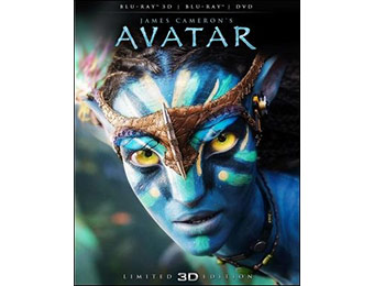 50% off Avatar (Blu-ray 3D + Blu-ray/ DVD Combo Pack)