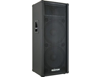 60% off Kustom PA KPC215H 2x15" PA Speaker Cabinet with Horn