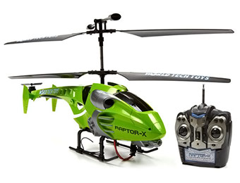 76% off Raptor-X 3.5CH RTR RC Helicopter
