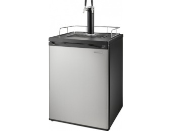 $250 off Insignia 2-tap Kegerator Cooler - Stainless Steel