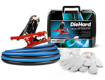 $30 off DieHard Platinum 20ft. 450A 4 Gauge Booster Cable Kit