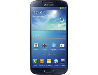$150 off Samsung Galaxy S4 I9500 4G Unlocked Mobile Phone (Black)