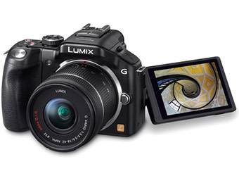 50% off Panasonic Lumix G5 16 MP Compact Camera DMC-G5KK