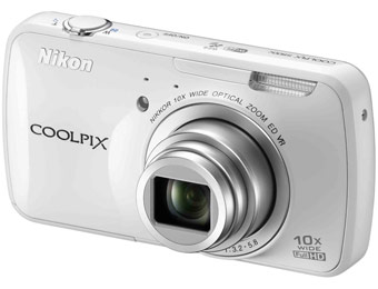 $129 off Nikon Coolpix S800c Android Wi-Fi 16MP Digital Camera