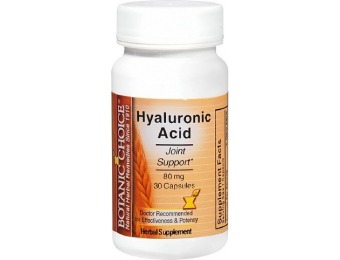 89% off Botanic Choice Hyaluronic Acid 80 mg Herbal Supplement