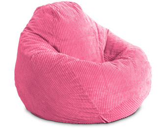 31% off BeanSack Ultra Pink Corduroy Lounge Bean Bag Chair