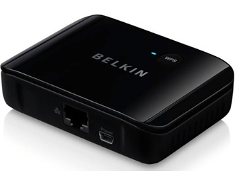 71% off Belkin F7D4555 Universal Wireless Dual-band HDTV Adapter
