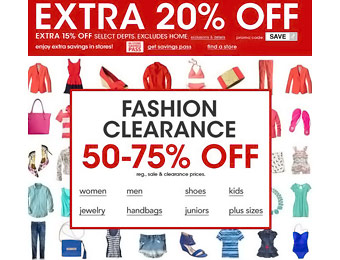Save Up to an Extra 20% off Sitewide at Macy's w/code: SAVE