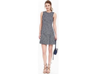 75% off Banana Republic Womens Tweed Fit And Flare Dress