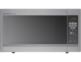 44% off Sharp 1.8 Cu. Ft. Full-size Microwave - Stainless Steel
