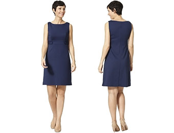 46% off Merona Women's Side Tab Ponte Dress (4 color choices)