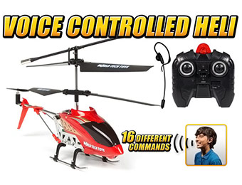 79% off Heli Command 3.5CH Voice Control RC Helicopter