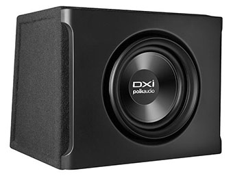 47% off Polk Audio DXI108 8" 2-Ohm Subwoofer with Enclosure