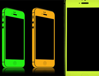 80% off SlickWraps Glow Series Protective Film for iPhone 5