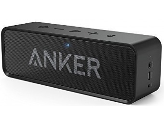 68% off Anker SoundCore Bluetooth Speaker with Built-in Mic
