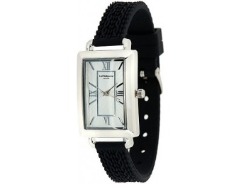 55% off Liz Claiborne New York Cable Knit Texture Silicone Watch