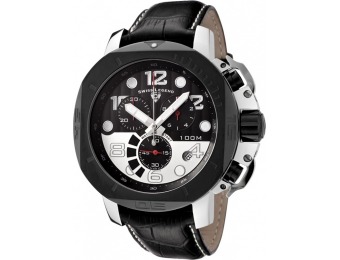 91% off Swiss Legend Watches Scubador Chrono Leather Watch