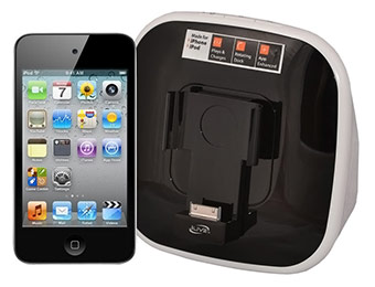 $70 off Apple iPod touch 8GB 4th Gen + iLive Speaker Rotating Dock
