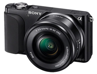 $125 off Sony NEX-3NL 16.1MP Camera with 16-50mm Lens