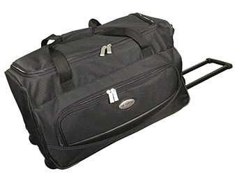 50% off 22" Overland Carry On Rolling Duffle Bag