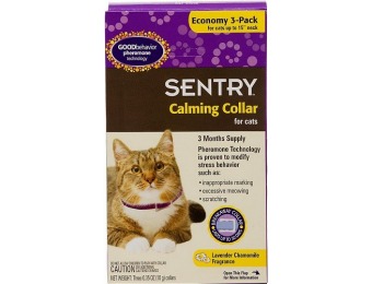56% off Sentry Calming Pheromone Cat Collar