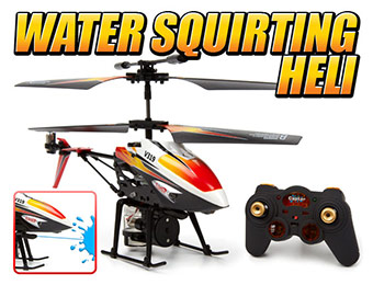 66% off Water Squirting Metal Air Soaker 3.5CH RTR RC Helicopter