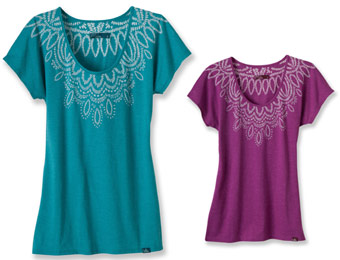 51% off Women's prAna Chelsea Top, 3 Styles Available