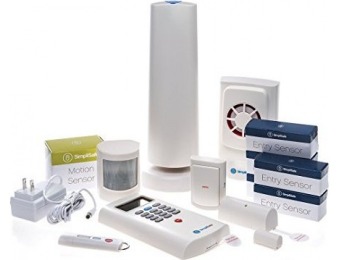 $120 off SimpliSafe SSCS2 Wireless Home Security Deluxe Pack (13 Pc)