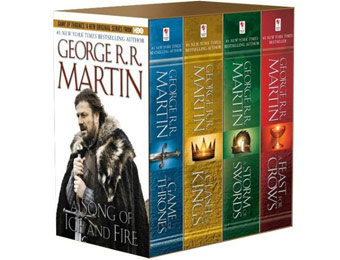 62% off Song of Ice and Fire 4-Volume Paperback Boxed Set