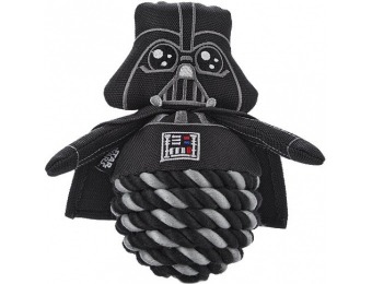60% off STAR WARS Darth Vader Rope Ball Dog Toy, 6"